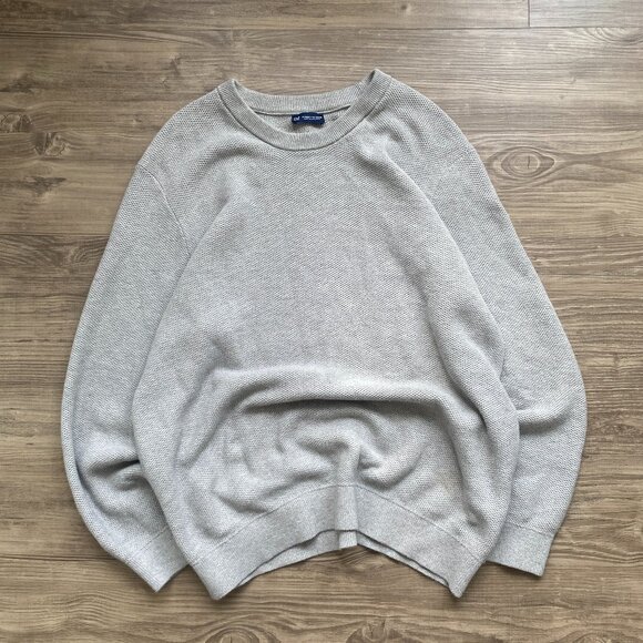 Grey GAP Knitted Crewneck - Picture 1 of 2